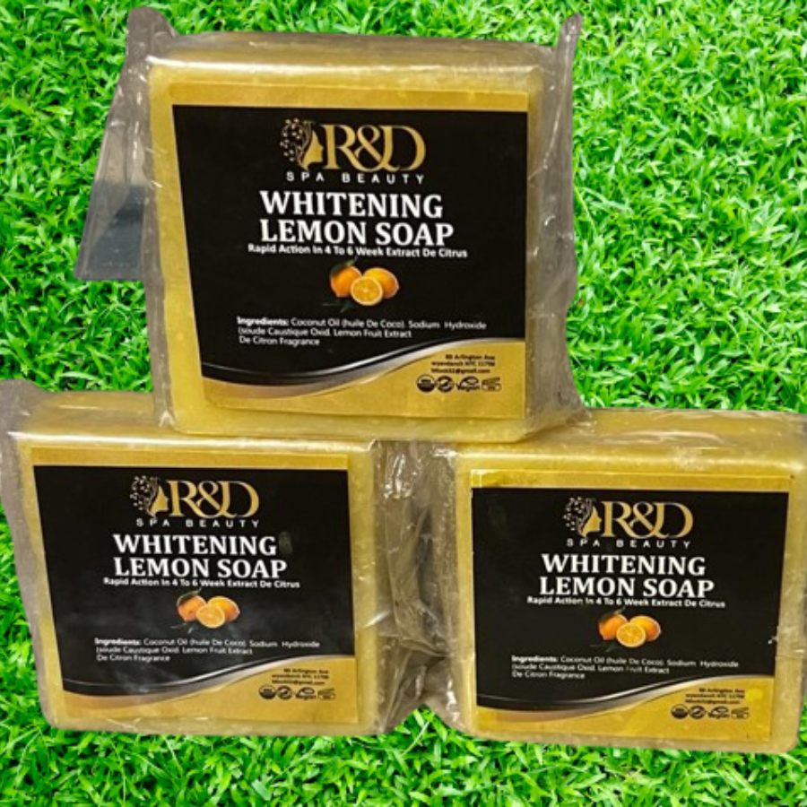R&D 3 lemon soap